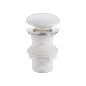 Chất lượng cao bền Báo Chí xuống Pop up trắng bồn rửa cống nhựa lưu vực <span class=keywords><strong>drainer</strong></span> với gốm Bìa - Product Image 2