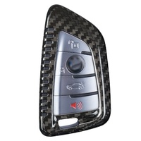 Pour BMW Blade série 5 clé X3X4X5X6 couvercle de clé véritable étui à clés de voiture en Fiber de carbone