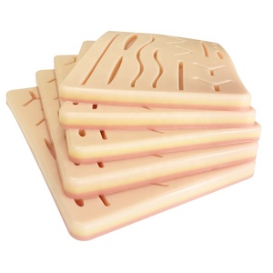 Chất Lượng Cao Silica Gel Pad Mô Phỏng Da Khâu Mô Hình Y Tế Giảng Dạy Phẫu Thuật Da Khâu Thực Hành Pad - Product Image 2