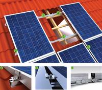 Support de tuiles de toit hautement compétitif pour panneau solaire à usage domestique