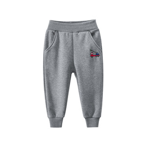 Pantalons de sport d'hiver pour enfants, directement de l'usine, boutique, ajout de <span class=keywords><strong>velours</strong></span>, épaississement, pantalons de survêtement pour enfants, petits garçons et filles, pantalons de survêtement - Product Image 2
