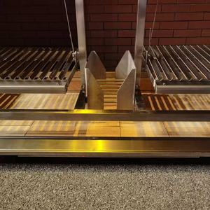 Parrilla <span class=keywords><strong>Argentina</strong></span> de 62" de Nuevo Diseño de Acero Inoxidable para Carbón y Leña, Estilo Santa María con Brasero - Product Image 5
