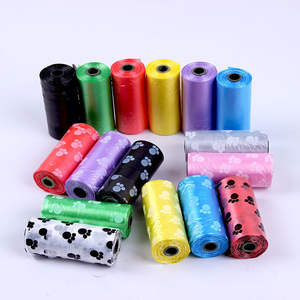 Fabricant OEM Sacs biodégradables à l'amidon de maïs pour animaux domestiques Sac à déchets pour chiens Sacs à déjections pour chiens en rouleau - Product Image 1