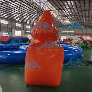 Boyas Inflables Comerciales para Pistas de Natación, para Parques Acuáticos y Eventos, Marcadores de Carriles Flotantes Duraderos, Boyas de Entrenamiento para Piscinas - Product Image 4