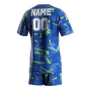 Camisetas de Rugby Sublimadas Dry-Fit para Hombre, Camisetas y Pantalones Deportivos para Mujer, Más Vendidas - Product Image 4