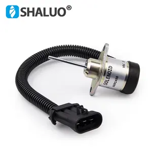 Электромагнитный запорный клапан 6691498 двигателя Bobcat S130 S160 S175 S185 Запчасти для генератора 1G925-60011 DC12V 24V - Product Image 2