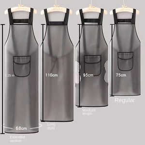 Delantal de Cocina de TPU Súper Grueso de Calibre 18, 75x68 cm, Protección Impermeable y Resistente al Aceite, Duradero, Fácil de Limpiar, para Uso en Restaurantes y Bares - Product Image 6