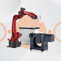 Bras robotisé avec système de soudage intelligent, robot industriel articulé à 6 axes, garantie d'un an, prix d'usine, équipement de service