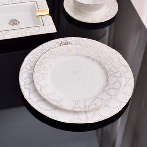 Juegos de platos de cena de porcelana de hueso Juegos de vajilla de cerámica occidental Juegos de vajilla con vajilla de embalaje - Product Image 6