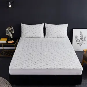 واقي مرتبة فندقي مبطن عالي الجودة مقاوم للماء، غطاء فاخر مخصص بألوان متنوعة لـ 40 مرتبة للاستخدام المنزلي للبالغين - Product Image 3