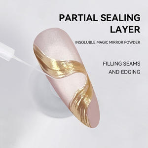 BORN PRETTY PRO Super Strong Nail Glue Gel, application de précision, remplissage des joints, bordure, colle à strass pour ongles avec pinceau applicateur - Product Image 4