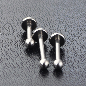 Piercing corporal de 6/8/10mm para el cuerpo, joyería interna, piercing para labio, bola, labret, pendiente para el trago, <span class=keywords><strong>oreja</strong></span> de barra helicoidal - Product Image 6