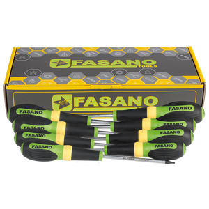 Juego de Destornilladores Fasano de 12 Piezas, Herramientas Profesionales para Reparación Automotriz - Product Image 1