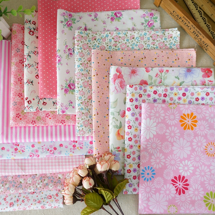 Аппликация в стиле пэчворк, 100 хлопок, саржевая ткань с принтом для рукоделия, одеяла, детская игрушка для домашних животных, Одежда для куклы, аксессуары «сделай сам»