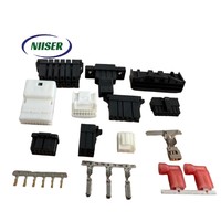 Boîtier de connecteur femelle Hirose DF11 série DS, pas de 2,0 mm, double rangée, 4-40 broches, avec bornes à sertir, compatible usage industriel