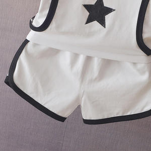 Productos de Moda en Oferta, Conjunto Deportivo con Capucha, sin Mangas, en Rojo, Negro y Blanco, Estilo Boutique, para Verano - Product Image 6