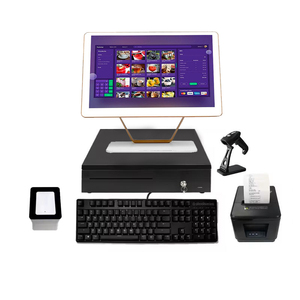 Terminal de point de <span class=keywords><strong>vente</strong></span> tout-en-un avec écran tactile de 15,6 pouces, caisse enregistreuse, système de point de <span class=keywords><strong>vente</strong></span> portable, imprimante, scanner, système de point de <span class=keywords><strong>vente</strong></span> - Product Image 3