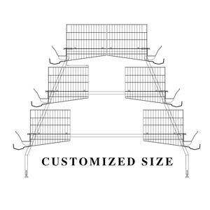 Volautomatisch A-Type Batterij Kippenkooi Stalen Gaas Met Legsysteem En Eierverzameling Voor De Pluimveehouderij - Product Image 3