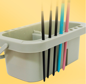 Support et organisateur pour pinceaux de <span class=keywords><strong>peinture</strong></span> avec <span class=keywords><strong>palette</strong></span> pour acrylique et aquarelle - Product Image 3