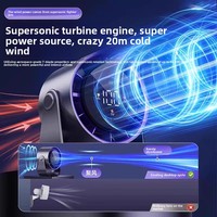 Mini ventilateur de table rechargeable par USB, ventilateur de bureau mural avec batterie pour une utilisation domestique, en voiture et en extérieur