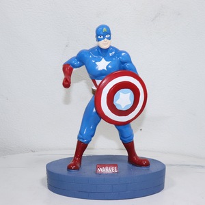 Per il capitano <span class=keywords><strong>America</strong></span> tavolo per bambini creativo semplice moderno cartone animato comodino ornamenti in resina eco-friendly per la camera da letto del ragazzo - Product Image 1