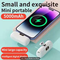 Produits Tendances 2026 Nouveautés Chargeur Rapide Portable Mini 2-en-1 5000mAh avec certifications CCC et CB