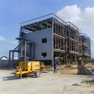 Structure en acier préfabriquée galvanisée pour bâtiment résidentiel à vendre HTO87 Construction en structure métallique - Product Image 3