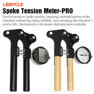 Misuratore di Tensione Raggi Digitale Elettronico LEBYCLE per MTB e <span class=keywords><strong>Bici</strong></span> da Strada, Strumento di Precisione per il Controllo della Tensione dei Raggi, Attrezzi per la Riparazione delle Ruote da Ciclismo - Product Image 1