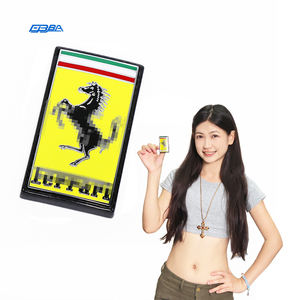 Funda Protectora Ligera de Fibra de Carbono Real Amarilla para Llave de Ferrari 296, Venta al Por Mayor - Product Image 1