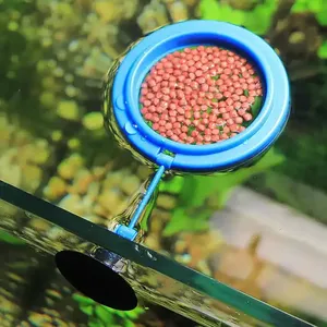 Aquarium-Schwimmfutterring: Sicherer, schwimmender Futterring für Fische in runder oder quadratischer Form aus Kunststoff für den Innenbereich - Product Image 5