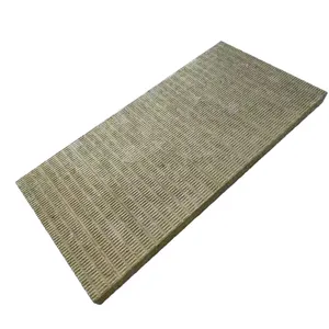 Nice Quality Fireproof And Waterproof Mineral Fiber Rock Wool Manufacture In China 50mm-100mm Thick Bare Rock Wool Boards