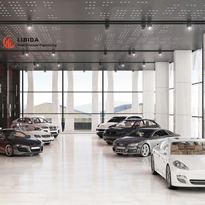 Sala de Exhibición de Autos con Estructura de Acero de Diseño Moderno, de Gran Vano - Product Image 6