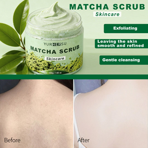 <span class=keywords><strong>Exfoliante</strong></span> de Matcha de Marca Propia <span class=keywords><strong>con</strong></span> <span class=keywords><strong>Glicerina</strong></span>, Polvo de Cáscara de Nuez y Extracto de Hoja de Camelia Sinensis, <span class=keywords><strong>Exfoliante</strong></span> Natural para el Cuidado de la Piel Corporal - Product Image 5