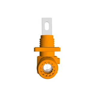 Pa66 Nylon Plastic Shell Hoogspanning Push Pull Connector Single Core Energieopslag Connector Voor Energieopslagsysteem