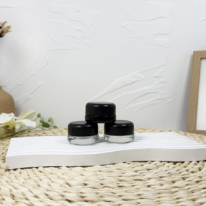 โหลแก้วสีดำเข้มพร้อมฝาปิด CR ภาชนะทรงกลมสำหรับเด็ก - Product Image 6