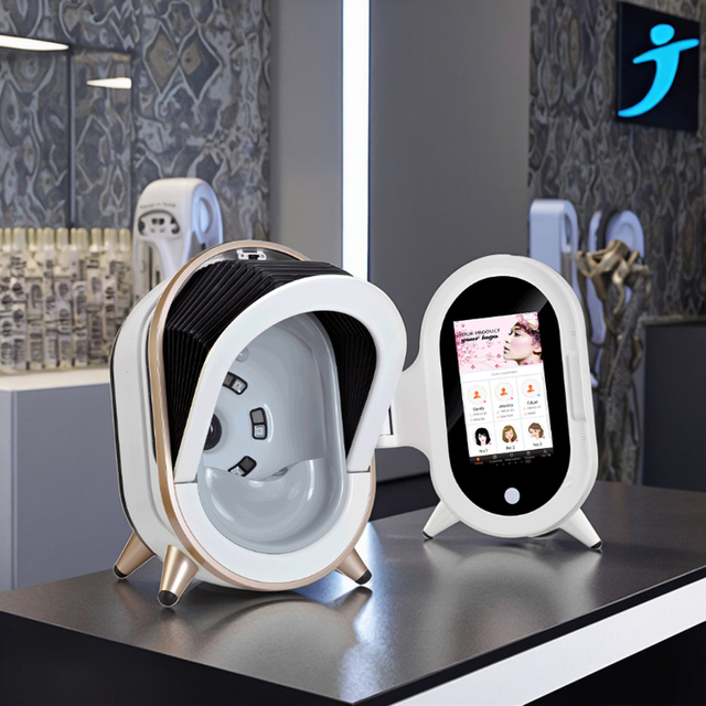 Professional 3D Skin Test Analyzer Facial AI Analyzer Skin Detector Magic Mirror Machine for Aesthetic Clinics & Beauty Spa