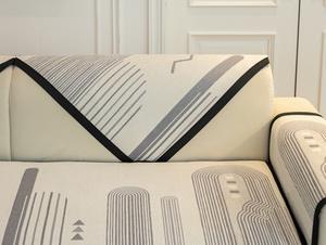 Универсальная легкая Роскошная диванная подушка из синели, четыре сезона, общая подушка для дивана, современный цвет, противоскользящий чехол для дивана - Product Image 3