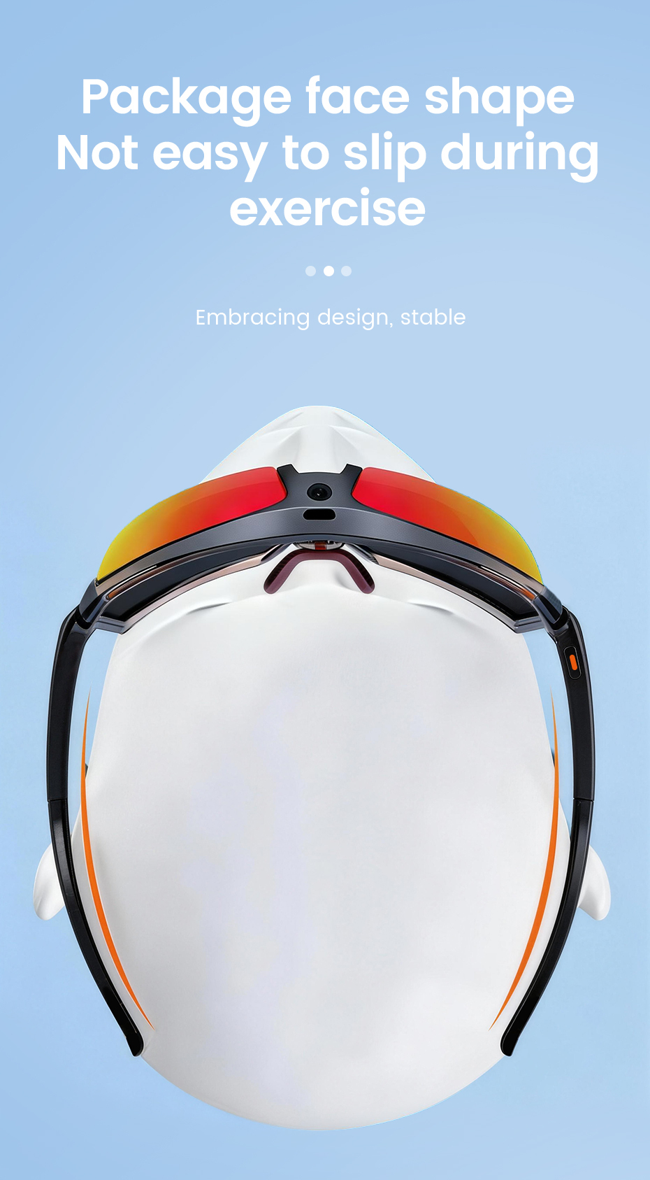 F99 Wholesale Cycling Smart Glass Camera13MP AI Assistant Real-time Translation Outdoor Sport Audio Smart Eyewear Sunglasses · image 2