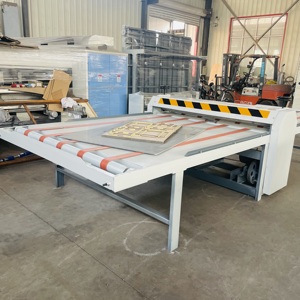 Semi-automatic Flat Corrugated Sheet Press Platform Manual <b>Box</b> Creasing Die Cutting Machine - Product Image 2