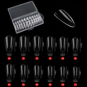 Lot <span class=keywords><strong>de</strong></span> 240 <span class=keywords><strong>faux</strong></span> ongles <span class=keywords><strong>de</strong></span> qualité supérieure, transparents, style français, à presser, pour manucure complète - Product Image 3