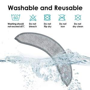 Almohadilla de fregona para aspiradora lavable de microfibra para <span class=keywords><strong>iRobot</strong></span> Roombaa <span class=keywords><strong>Combo</strong></span> <span class=keywords><strong>J7</strong></span> + J9 + Accesorios de pieza de aspiradora Robot - Product Image 4