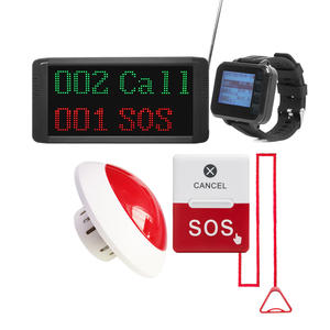 Bouton d'appel d'urgence sans fil, système de sonnette d'appel pour patient et <span class=keywords><strong>médecin</strong></span> - Product Image 1