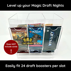 กล่องใส่การ์ดแบบ 3 ช่อง สำหรับการ์ดโปเกมอน TCG ยูกิโอ กล่องอะคริลิคสำหรับจัดเก็บและโชว์การ์ด - Product Image 4