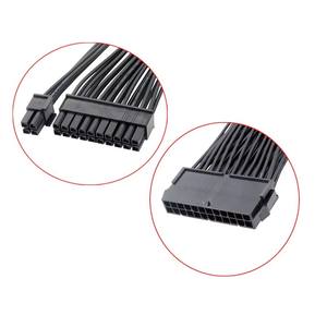 <span class=keywords><strong>Cable</strong></span> ATX de <span class=keywords><strong>24</strong></span> pines <span class=keywords><strong>RGB</strong></span> macho a <span class=keywords><strong>24</strong></span> pines hembra <span class=keywords><strong>Cable</strong></span> de extensión de fuente de alimentación de 30cm para PC interno PSU TW <span class=keywords><strong>Cable</strong></span> conector de alimentación - Product Image 3