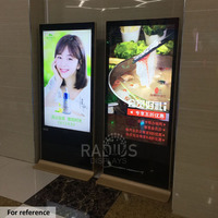 Pantalla LCD interior para publicidad de China