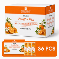 Großhandel Pediküre Maniküre Nagelpflegeprodukte Orangenblüten-Honig Paraffinwachs Feuchtigkeitsspendendes Hand- & Fuß-Spa 453g 1lb Paraffinwachs