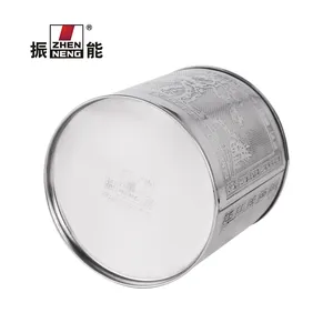 Stainless Jar 1000g High Quality Stainless Steel Sealed Canister Jar Food Storage Container Tea Tin With Double Lid