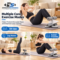Appareil d'entraînement abdominal réglable pour sit-ups à domicile avec bandes de résistance