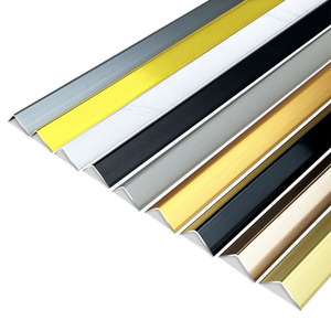 Decoración <span class=keywords><strong>de</strong></span> azulejo <span class=keywords><strong>de</strong></span> aleación <span class=keywords><strong>de</strong></span> aluminio en forma <span class=keywords><strong>de</strong></span> L <span class=keywords><strong>de</strong></span> alta calidad utilizada <span class=keywords><strong>para</strong></span> la protección <span class=keywords><strong>de</strong></span> esquinas <span class=keywords><strong>de</strong></span> pared hoteles hospitales esquina - Product Image 4