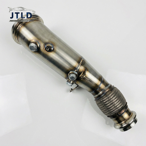 Collecteur d'échappement en acier inoxydable avec prise de température EGT 1/8 NPT compatible avec les moteurs BMW B46 2.0T F22 F30 G20 G30 230i 330i 430i 530i 2016+ - Product Image 6